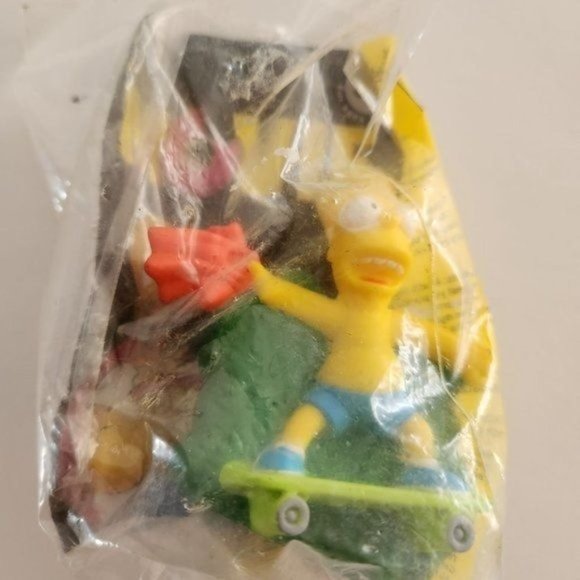 Vintage Burger King The Simpsons Movie Kids Meal Toy -2007 -Bart Simpson - Picture 3 of 4